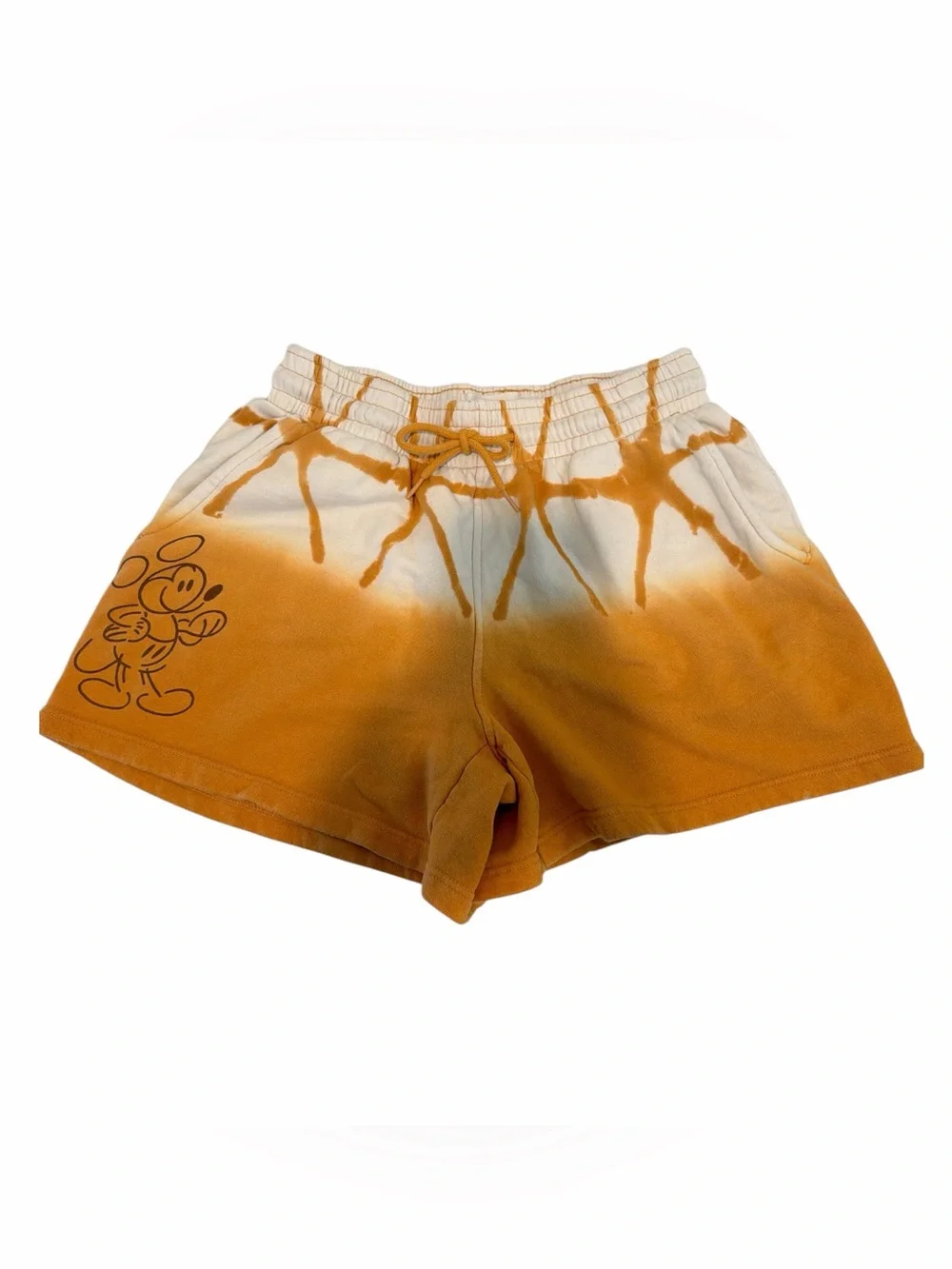 DISNEY MICKEY MOUSE Batik Dyed Shorts size x small
